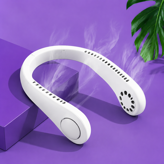 Portable Bladeless Neck Fan | 3-Speed Cooling